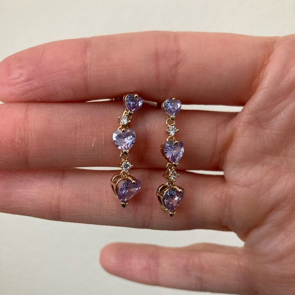 New Vanessa Mooney the bewitched earrings Purple - Picture 7 of 13